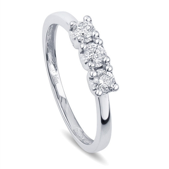 Anello Bliss Donna BL RUGIADA in Oro Diamante 0.25 Ct 20115759 - 20115759